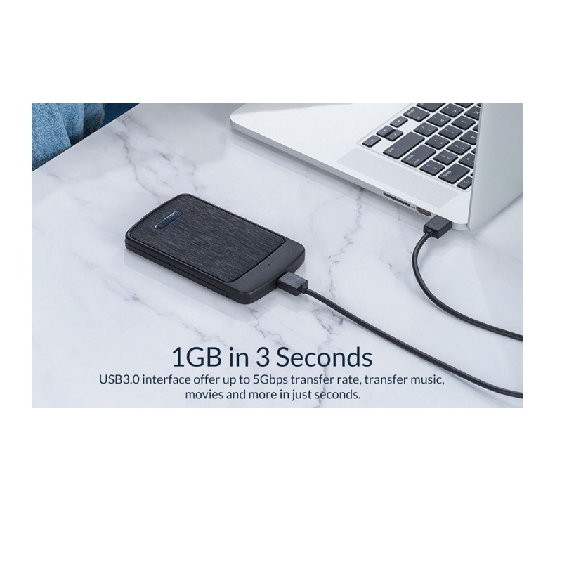 Caixa Externa para discos 2.5" HDD/SSD SATA USB 3.0