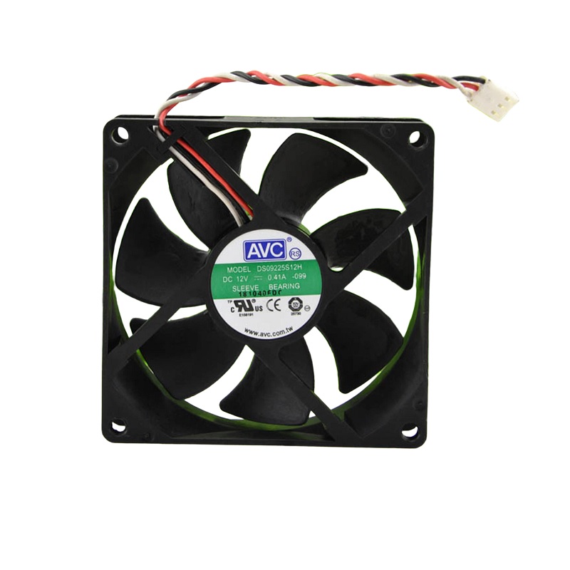 Ventoinha desktop 12V, 0.41A, 3-pins, 92x92x25mm (438741-001, DS09225S12H-034)