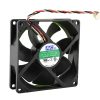 Ventoinha desktop 12V, 0.41A, 3-pins, 92x92x25mm (438741-001, DS09225S12H-034)