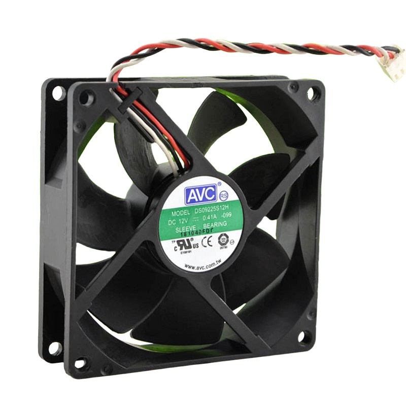 Ventoinha desktop 12V, 0.41A, 3-pins, 92x92x25mm (438741-001, DS09225S12H-034)
