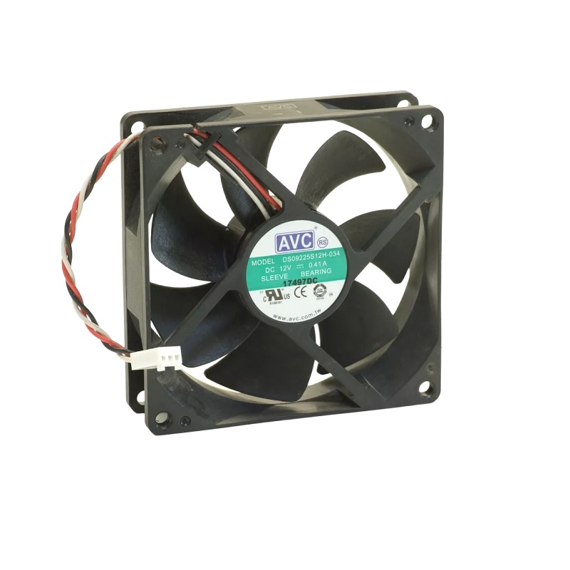 Ventoinha desktop 12V, 0.41A, 3-pins, 92x92x25mm (438741-001, DS09225S12H-034)