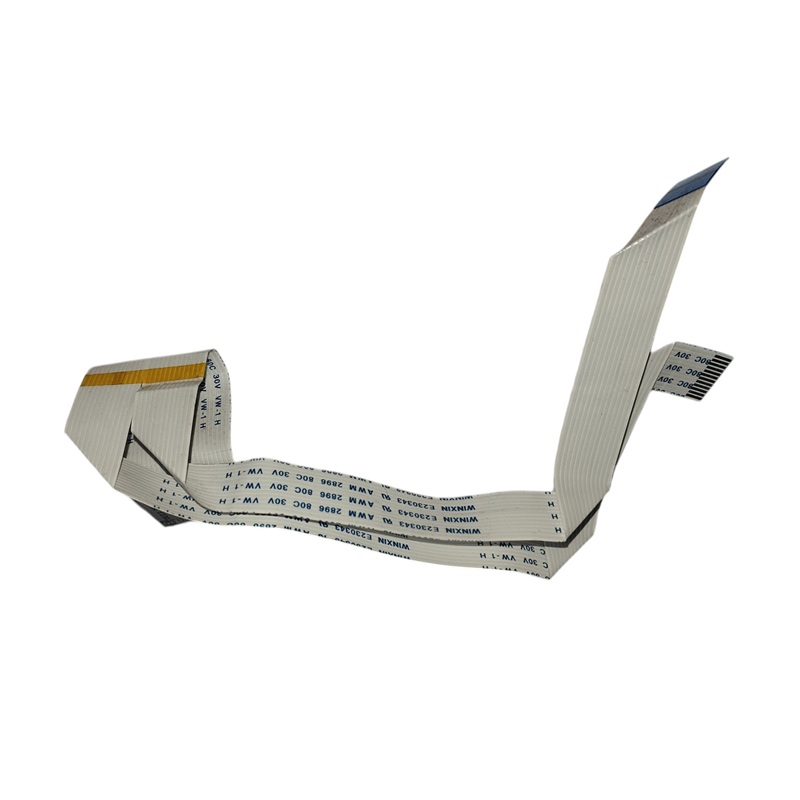 Cabo Flat Flex duplo terminais de 12-pins, 25cm x 1.3cm (E230343 AWM 2896 80C 30V VW 1)